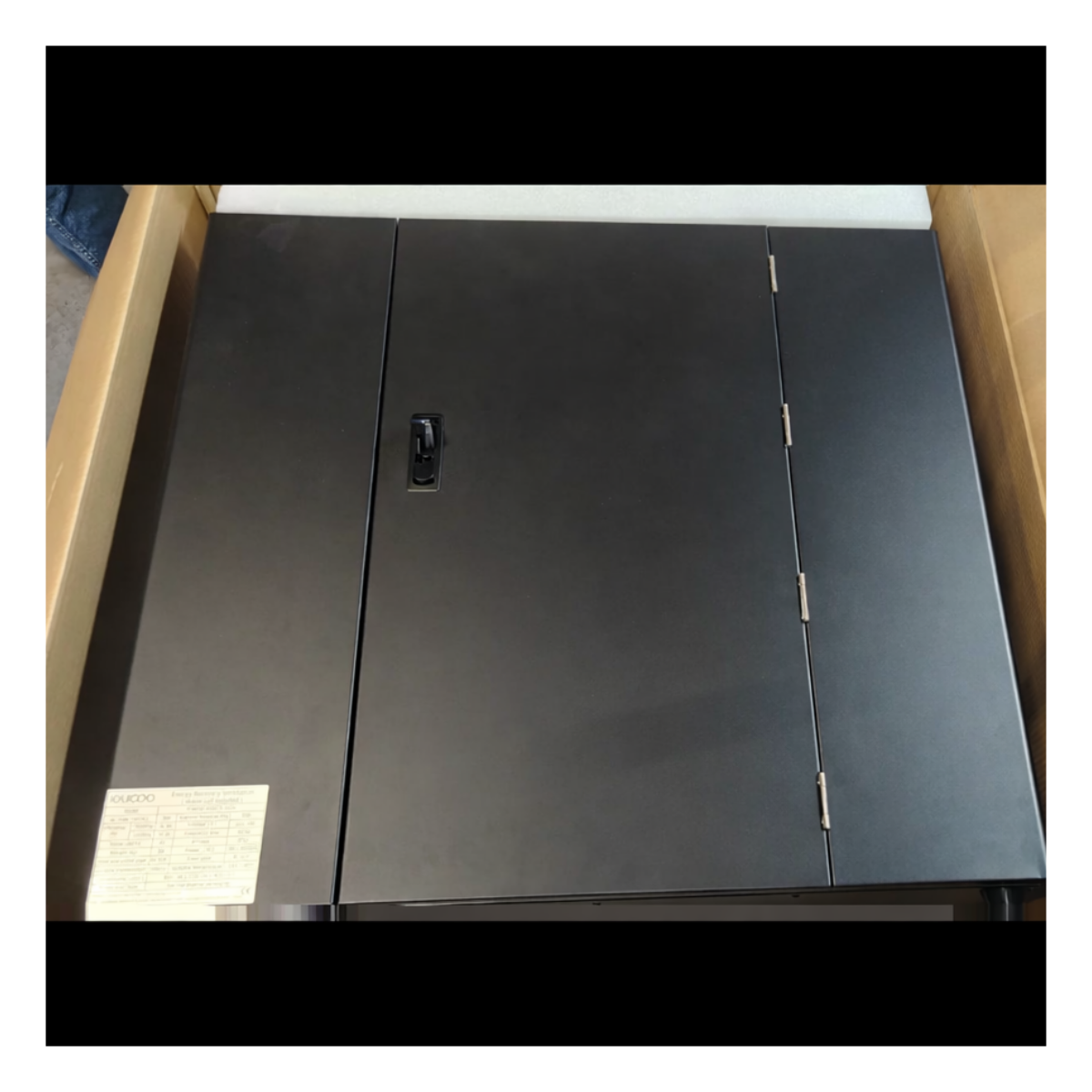 Wandgemonteerd ERV-MVHR ventilatiesysteem front voor energiezuinige ventilatie