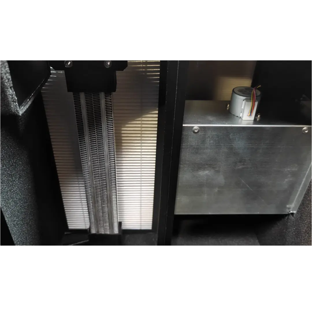 Wandgemonteerd ERV-MVHR ventilatiesysteem binnenkant voor energiezuinige ventilatie