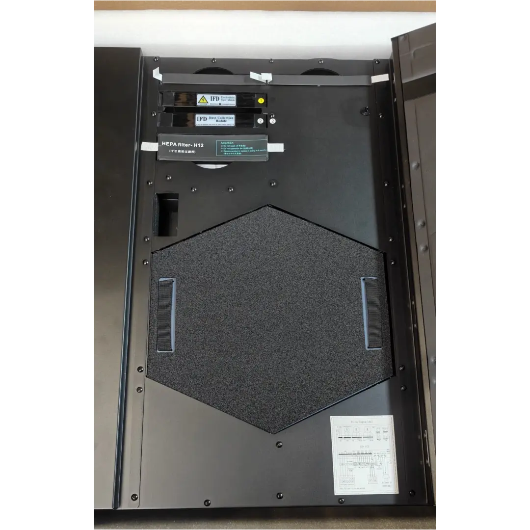 Wandgemonteerd ERV / MVHR Ventilatiesysteem 500 m³/h – Warmteterugwinning - Afbeelding 2