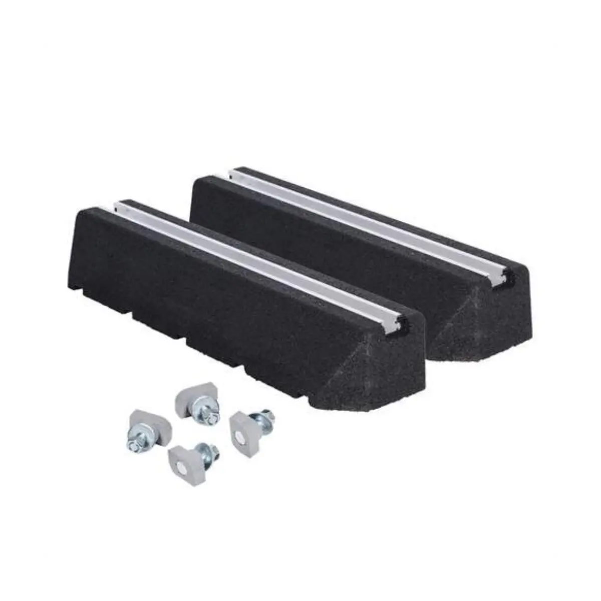 Aircobase 600 mm opstellingsbalk met rubberen dempers